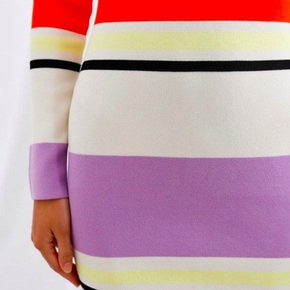 One shoulder long sleeve dress - Picture 3 of 8